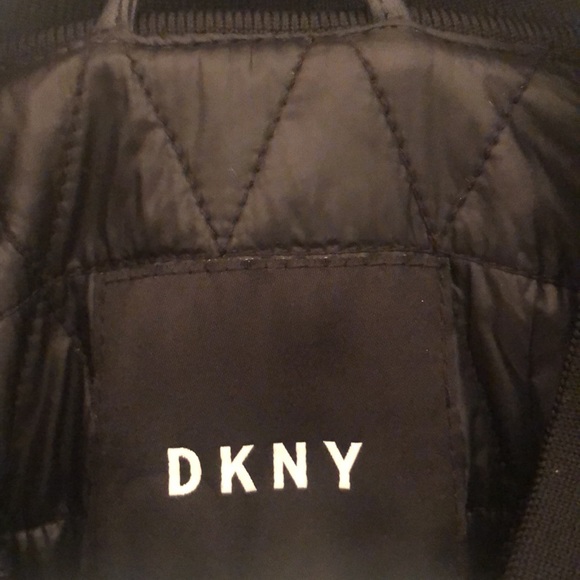 DKNY. Navy Bombers Jacket - Picture 3 of 4
